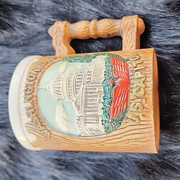 VINTAGE WASHINGTON DC MUG . ๐ SEE PHOTOS ๐ ๐ธ CONDITION OF THE ITEM!! - Picture 2 of 6